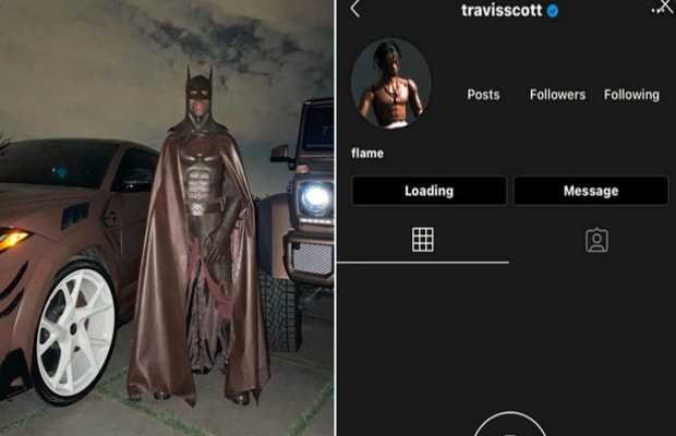 Travis Scott deletes Instagram after fans mock his Halloween costume